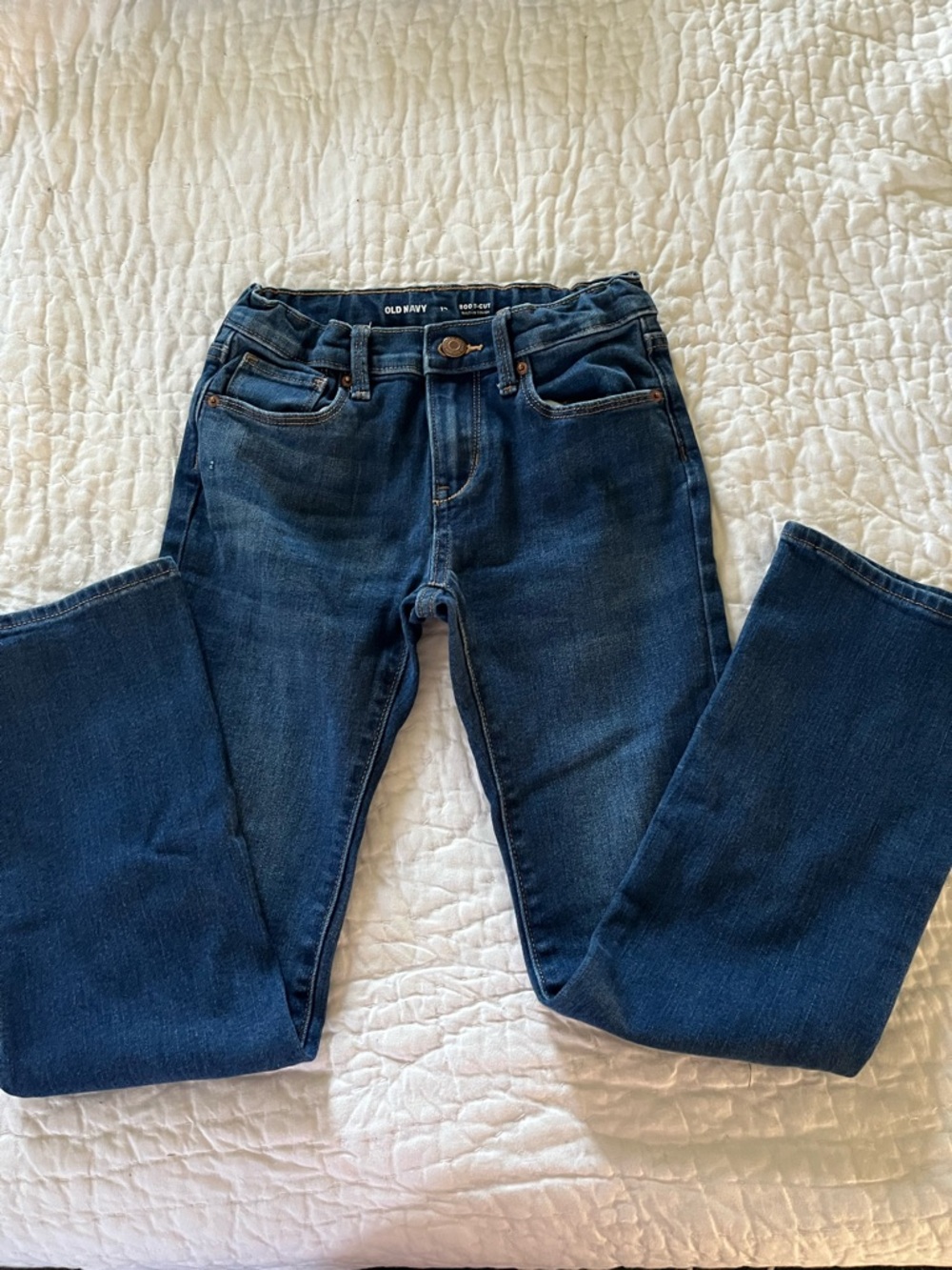 Old Navy girls boot cut jeans
